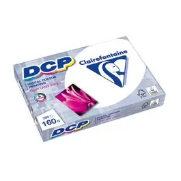 Clairefontaine DCP - Papier ultra blanc - A4 (210 x 297 mm) - 160 g/m² - 250 feuilles Pas Cher | Bureau Vallée Meilleur Choix