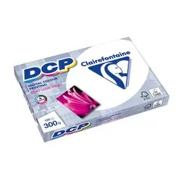 Expédié Aujourd’hui Clairefontaine DCP - Papier ultra blanc - A4 (210 x 297 mm) - 300 g/m² - 125 feuilles Pas Cher | Bureau Vallée
