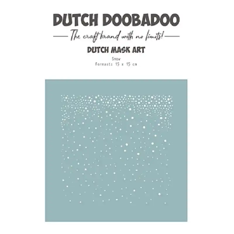Soldes Pochoir "Snow" de Dutch Doobado
