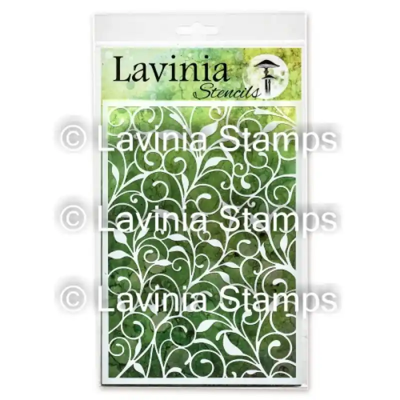 Top Vente Pochoir Lavinia Stencils "Leaf Trails" 15x20 cm de Lavinia Stamp