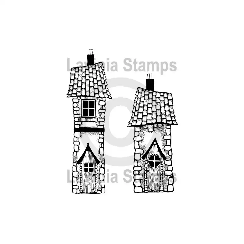 Top Qualité Tampon transparent "Bella’s House" de Lavinia Stamps